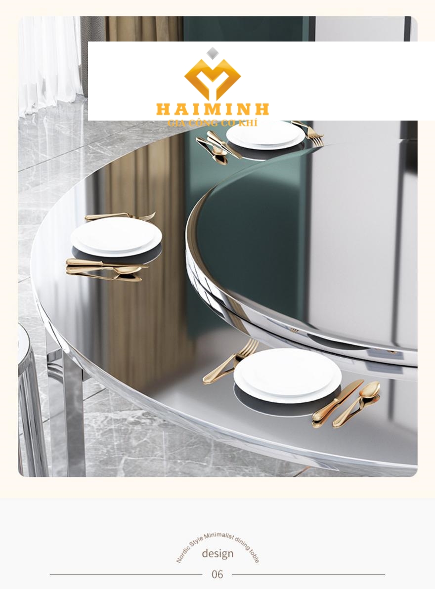 Chất liệu inox 304 bền bỉ, an toàn vệ sinh