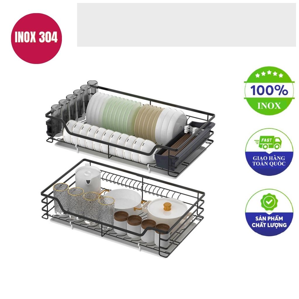 ke chen inox treo tuong 1 tang