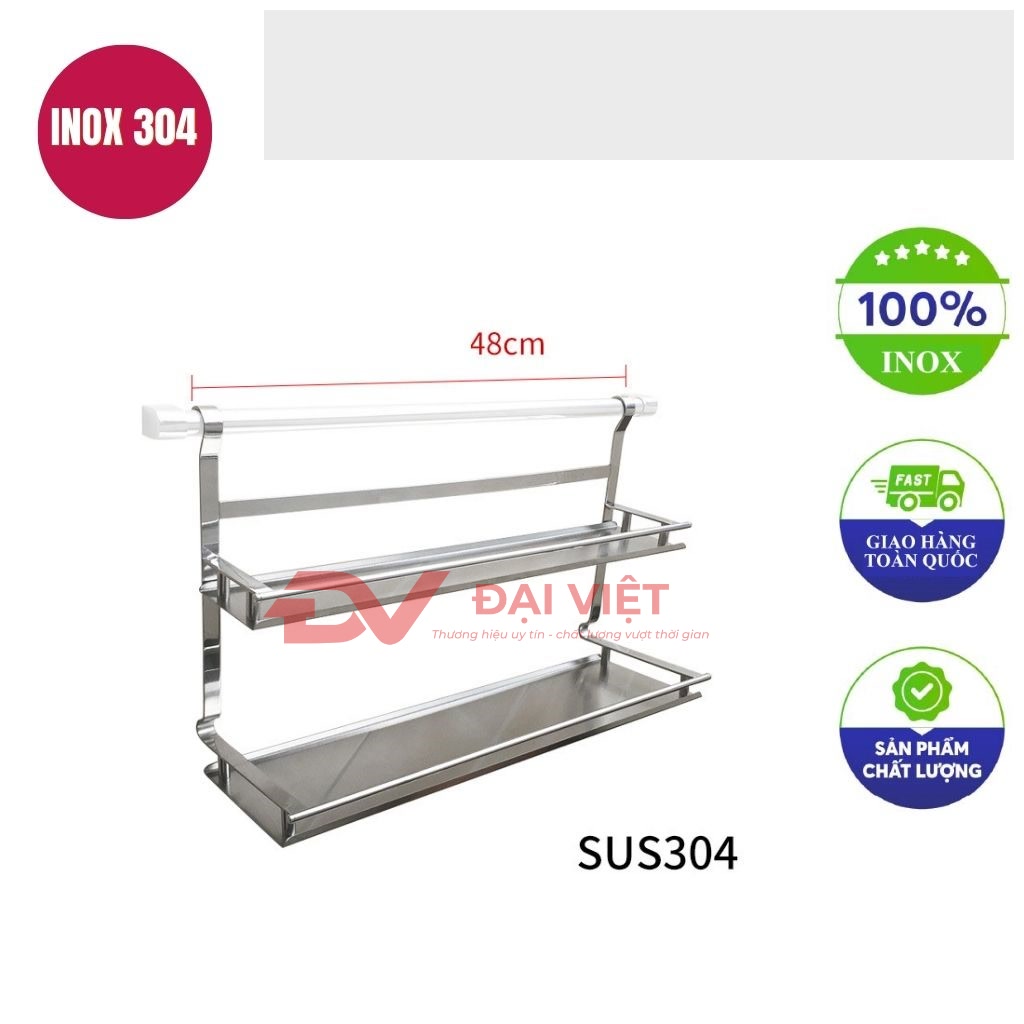 ke de gia vi treo tuong 48cm