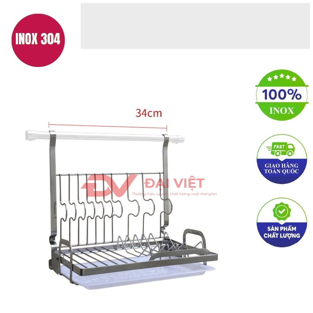 ke inox 1 tang treo tuong 34cm