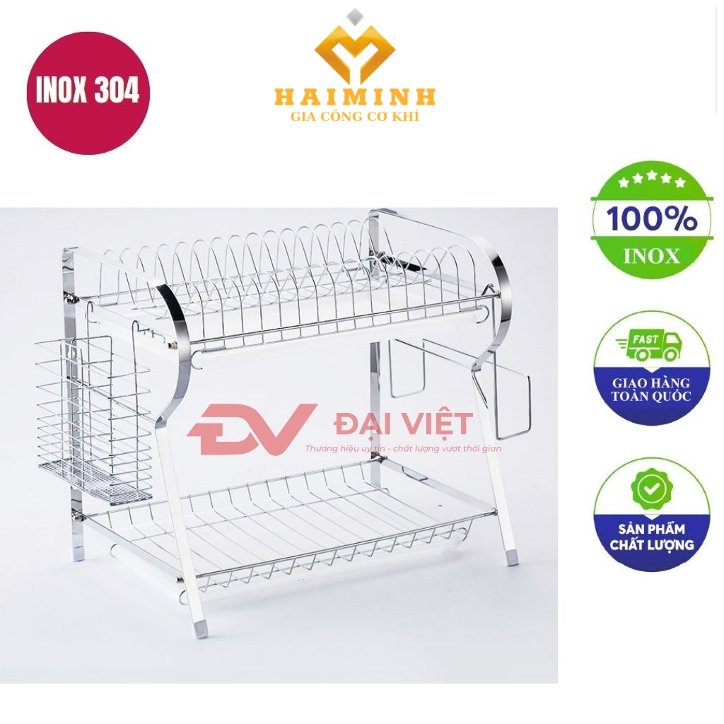 ke inox 2 tang 51x26x35cm