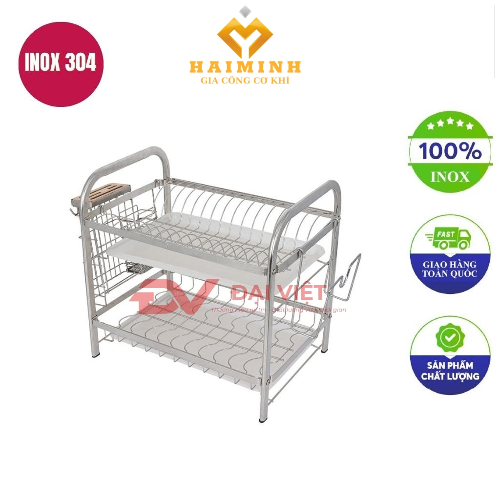 ke inox 2 tang 57x29x39cm