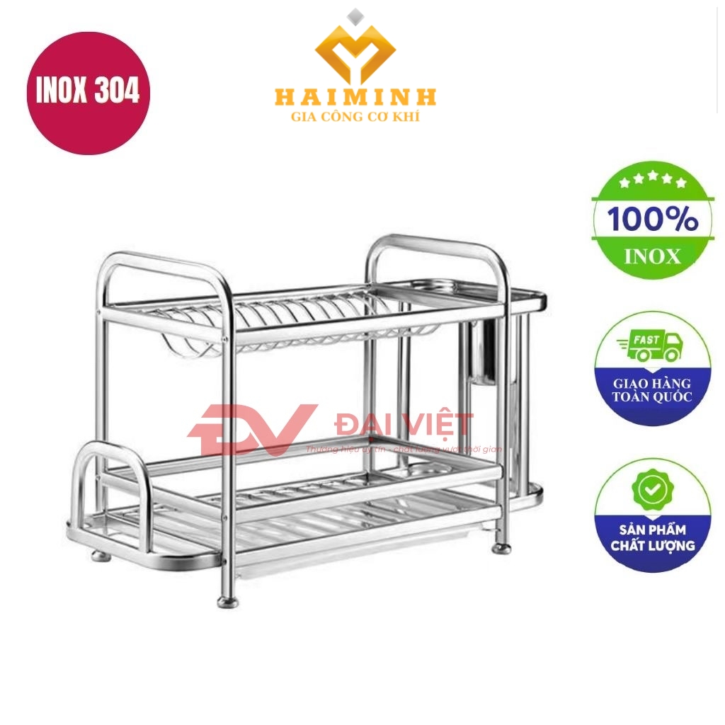 ke inox 2 tang 58x35x27cm
