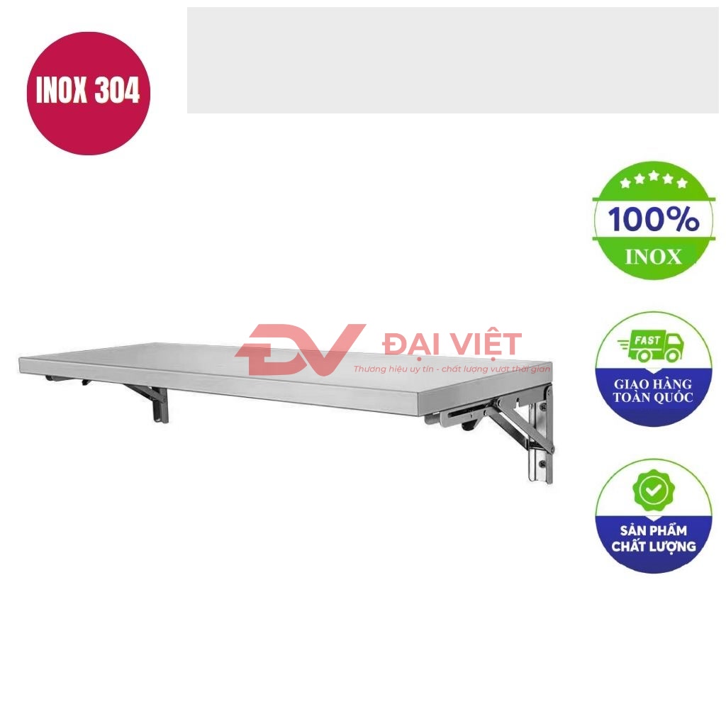 ke phang inox 1 tang treo tuong gap gon 800x300mm