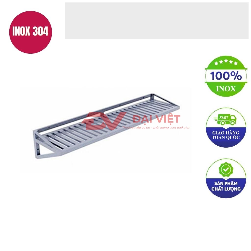 ke song inox 1 tang treo tuong 1200x300x400mm