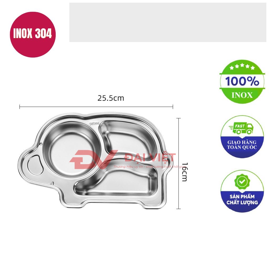 khay an com inox 3 ngan 225x16x4cm