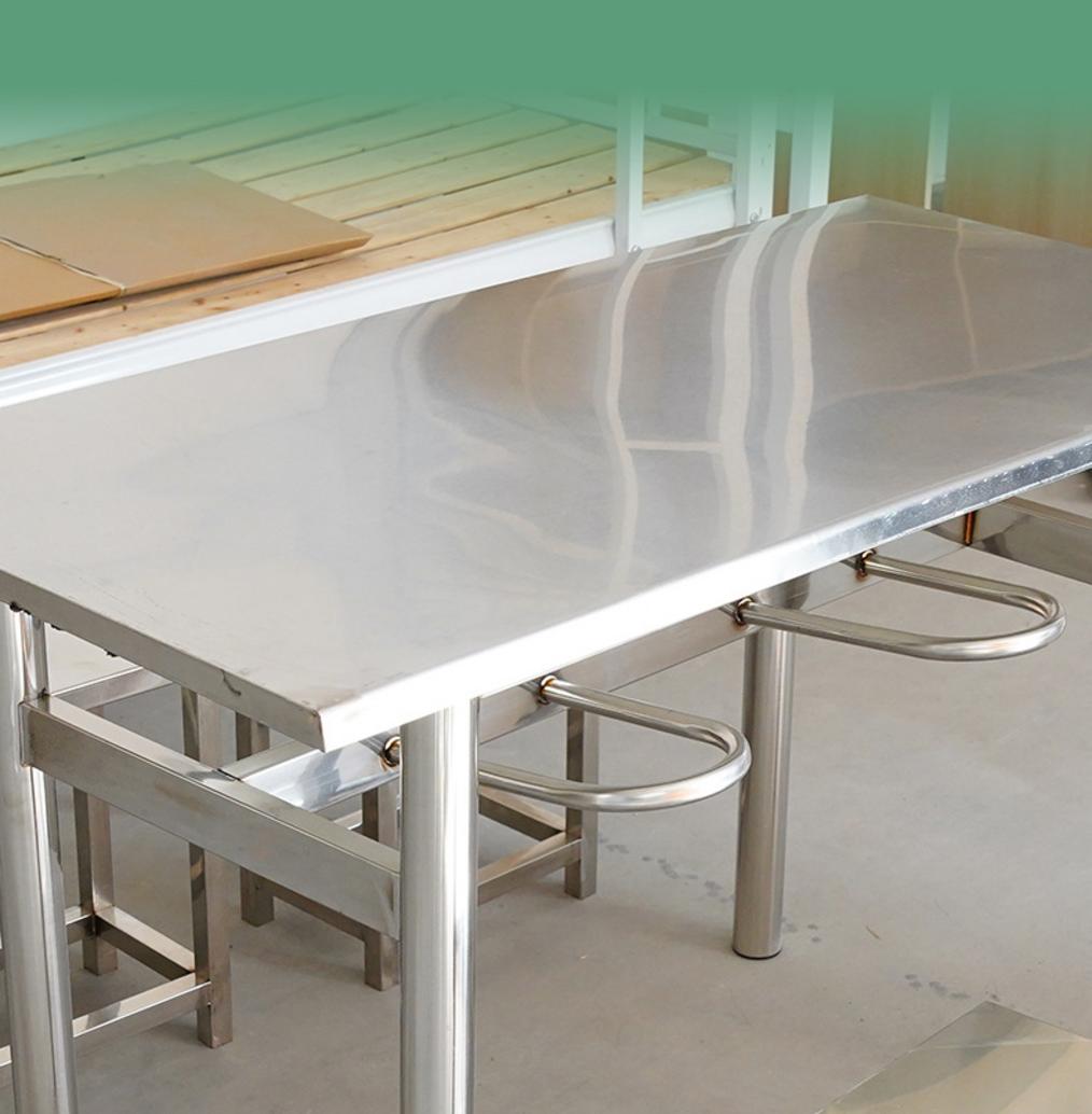 Khung bàn inox 304 chắc chắn thanh tăng cứng