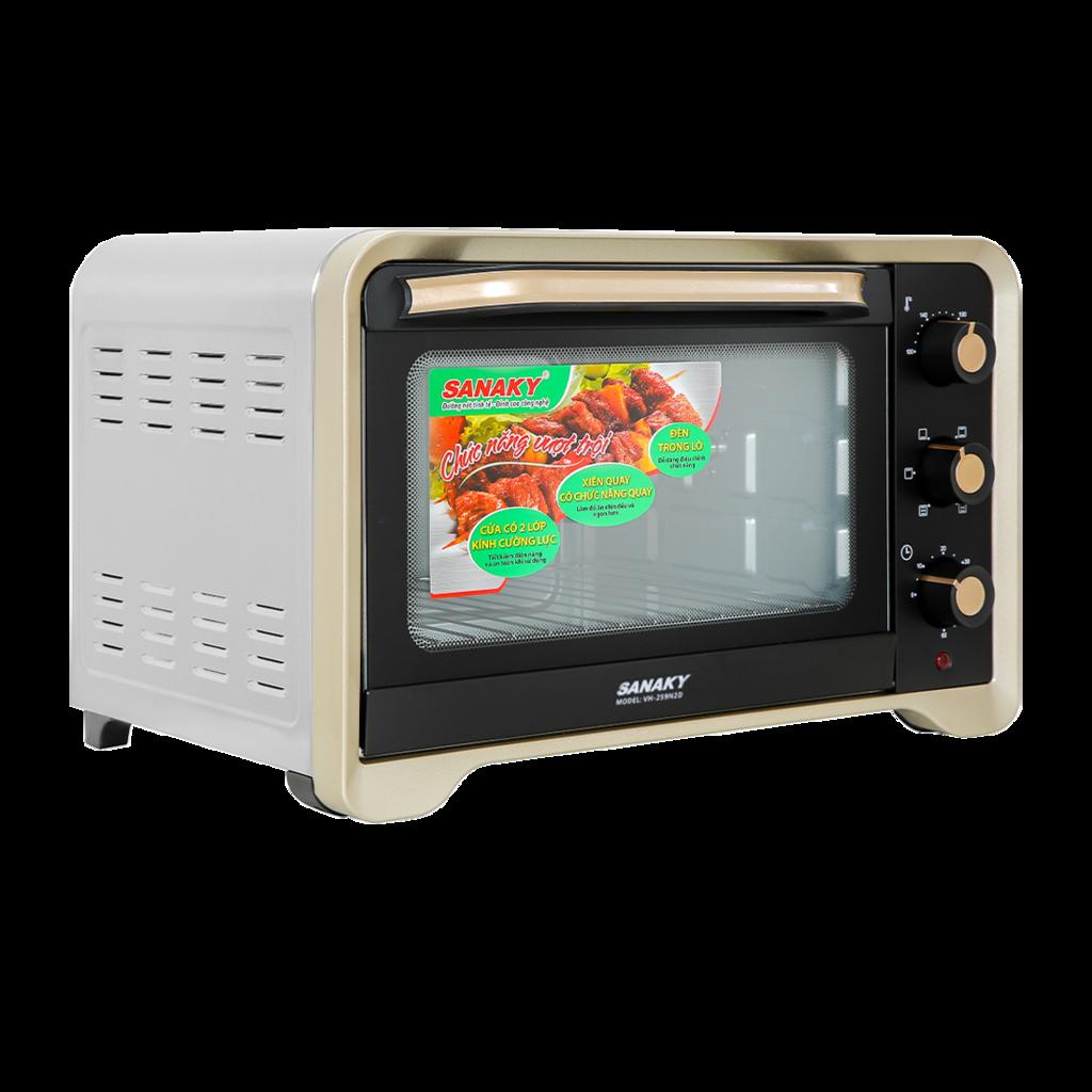 Tổng quan về sản phẩm Lò Nướng Sanaky VH-359S2D/N2D dung tích 35 lít