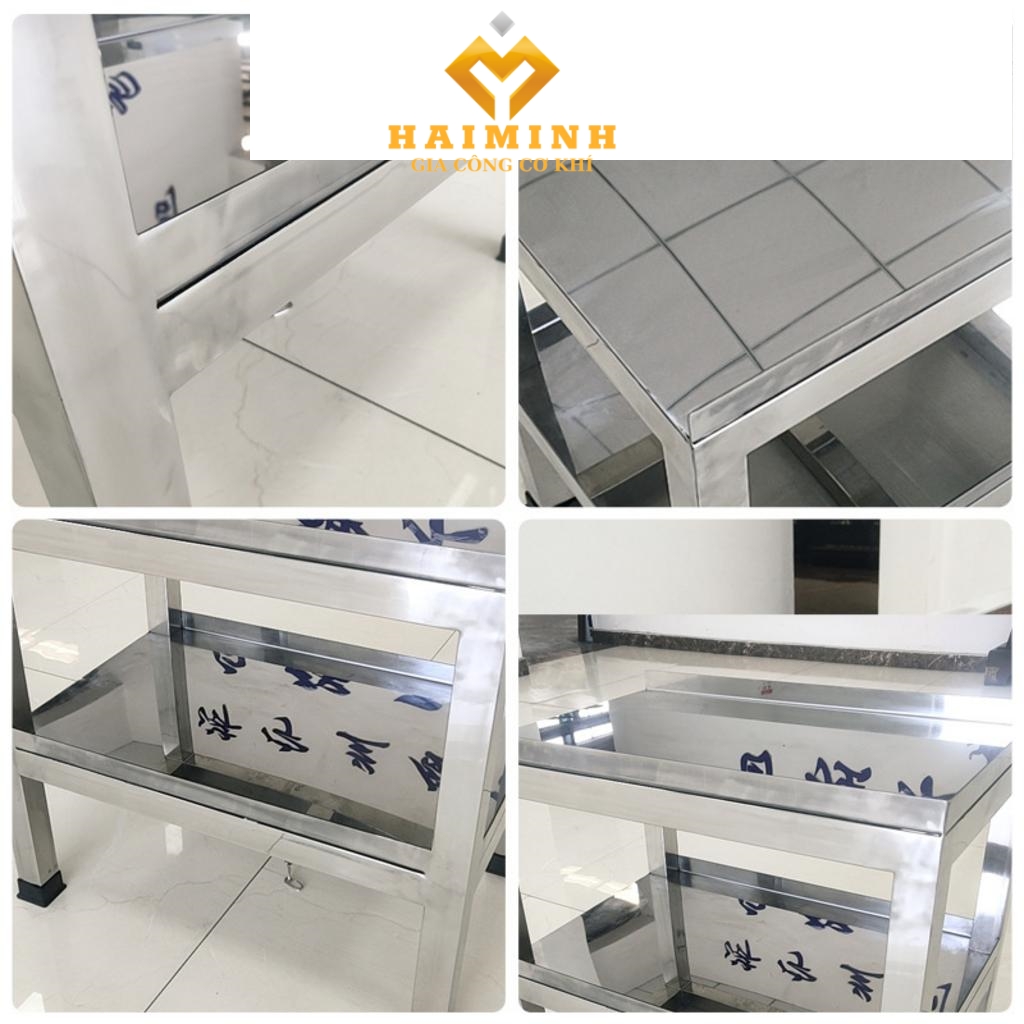Mặt bàn inox sáng bóng chống gỉ inox 304