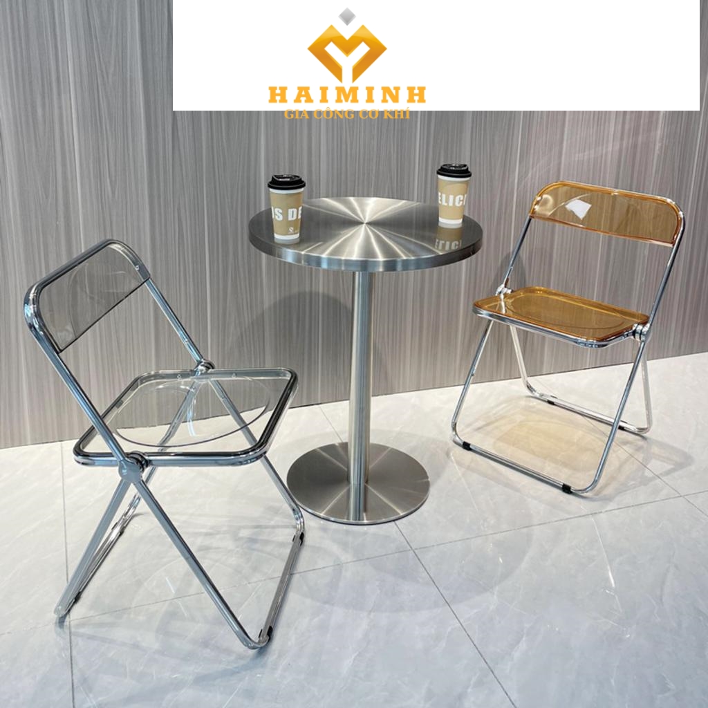 Mép bàn inox tròn được bo tròn an toàn