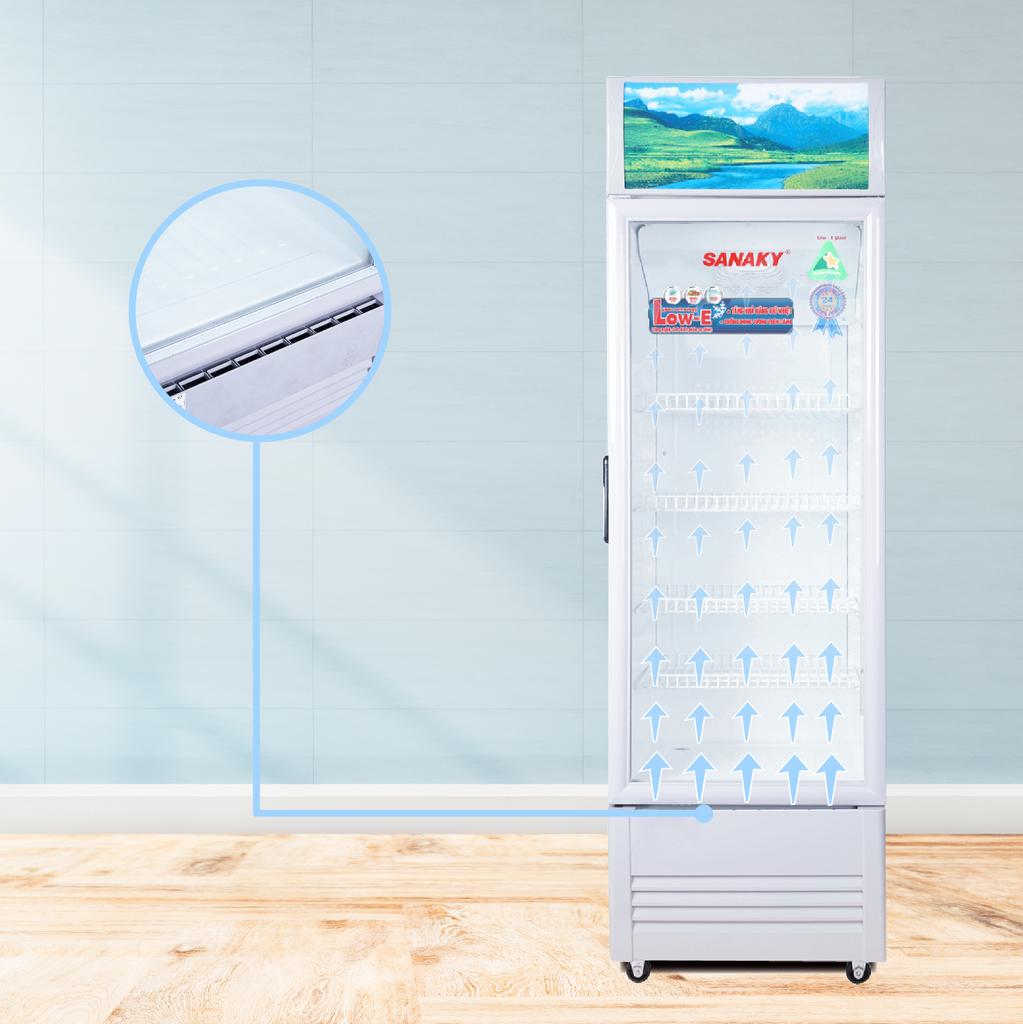 Dải nhiệt ổn định Tủ Mát Sanaky VH-408KL