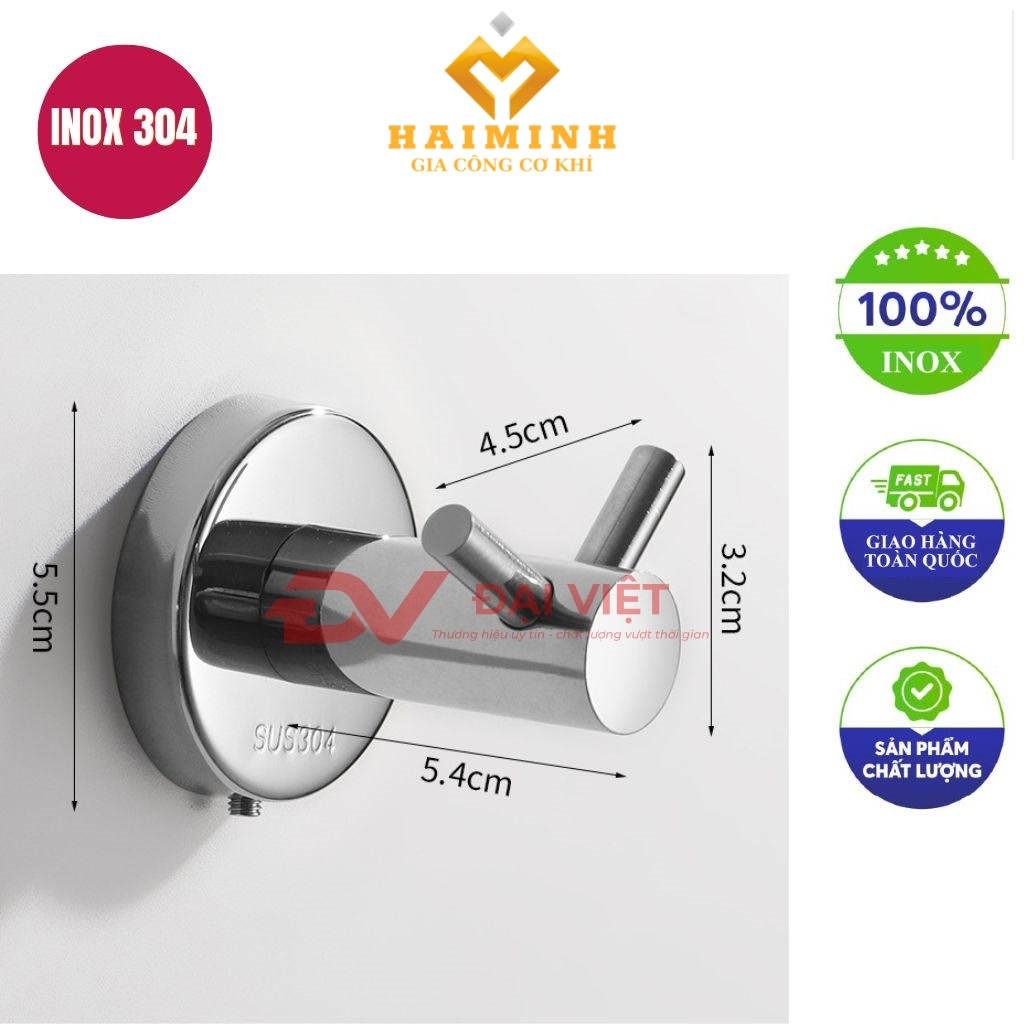 moc treo inox doi ma den 54x55cm