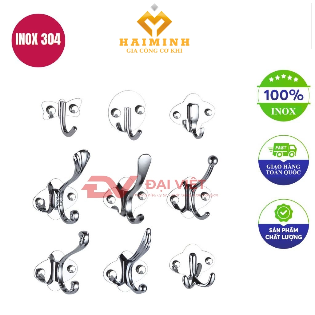 moc treo quan ao inox 304 don