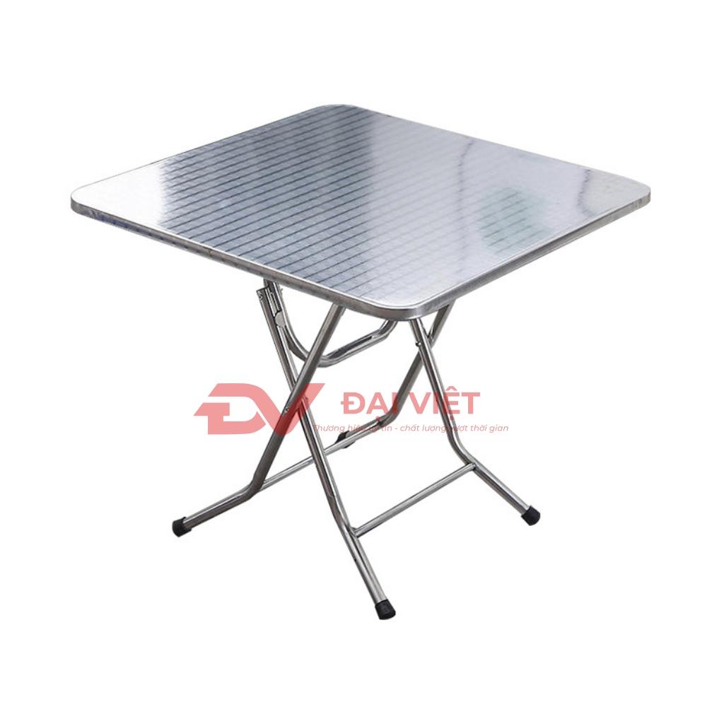 Mối hàn TIG sáng mịn trên bàn inox chữ nhật 1m2