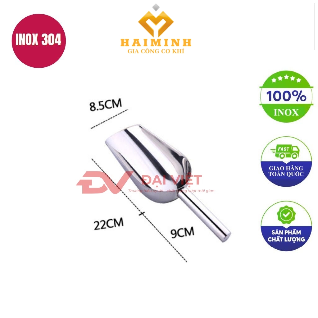 muong xuc da inox 22x85cm
