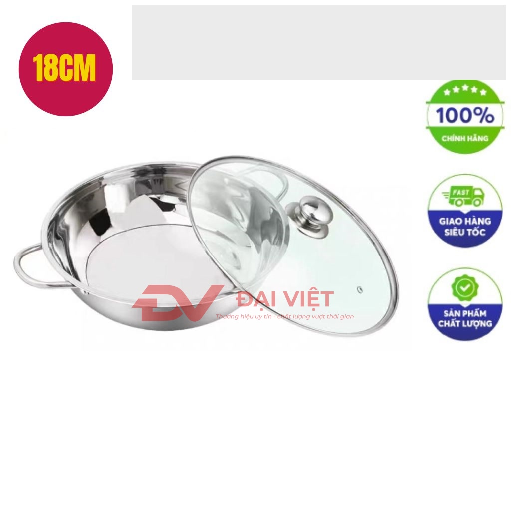 noi lau inox quai day 18cm