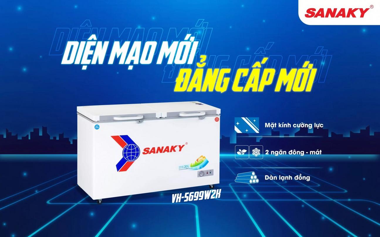 Hướng dẫn bảo trì Tủ đông mát Sanaky VH-5699W2K