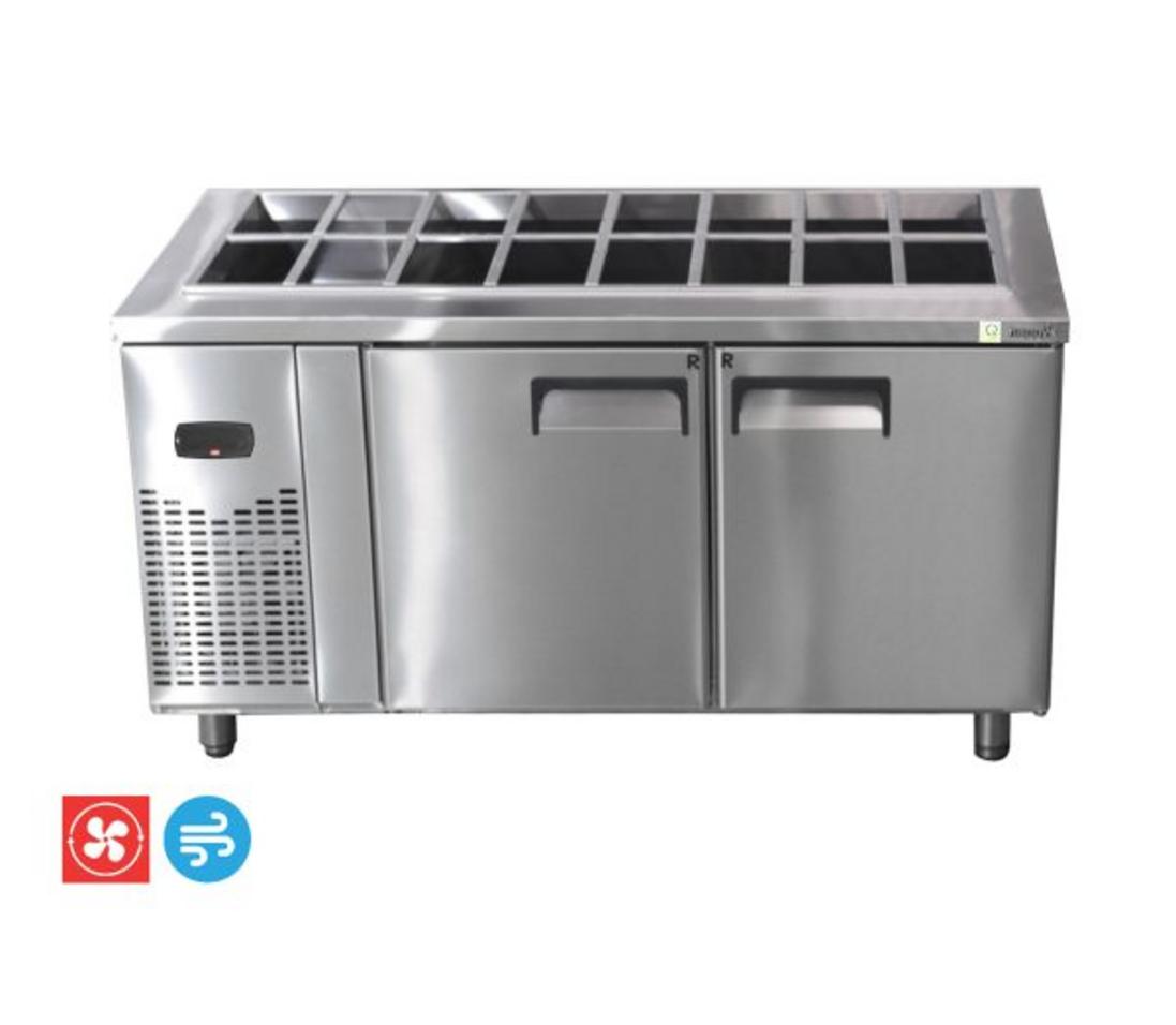 Tủ Bàn Salad Happy’s Gián tiếp HWI-1500SF