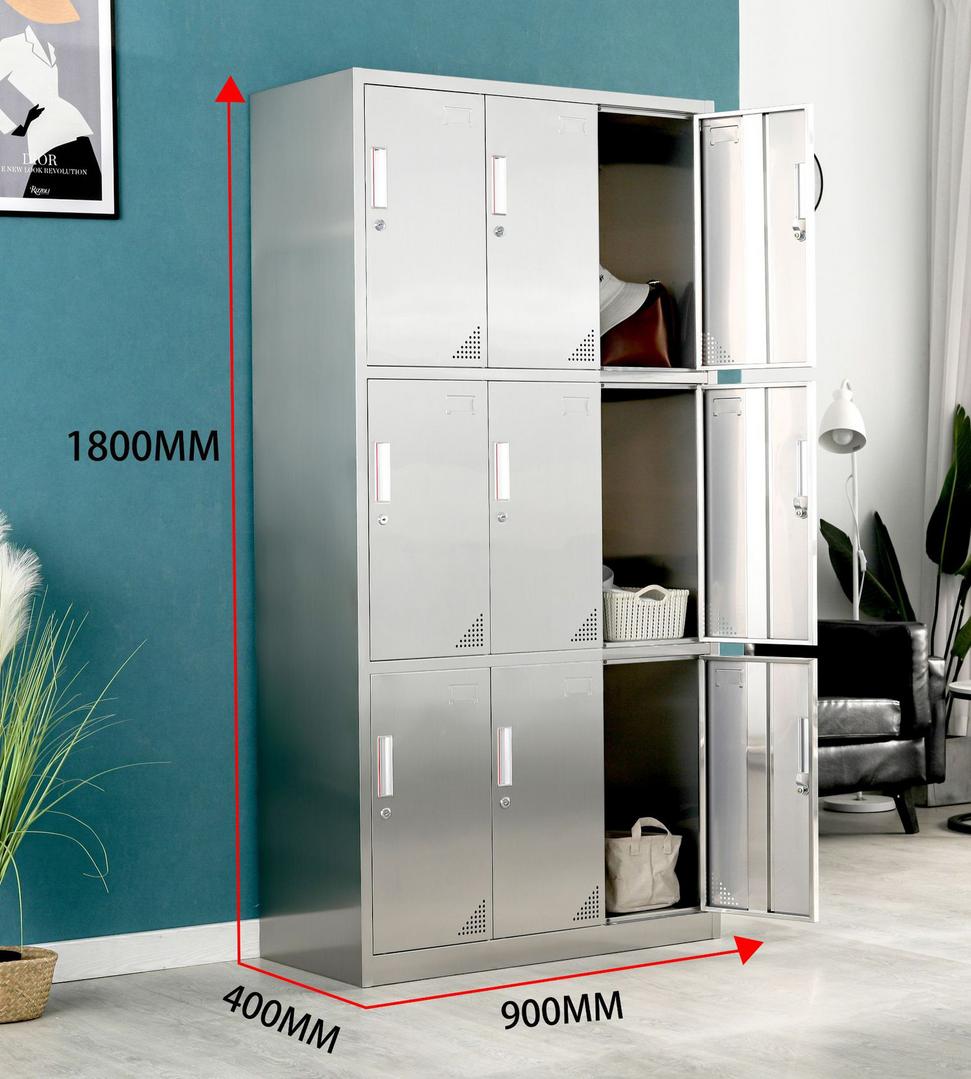 Ưu điểm tủ quần áo inox 9 cửa