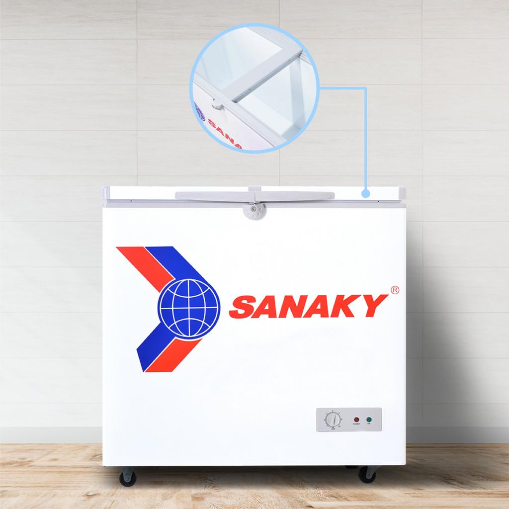 Thông số kỹ thuật Tủ Đông 1 ngăn Sanaky VH-225A2 dàn nhôm 220 lít