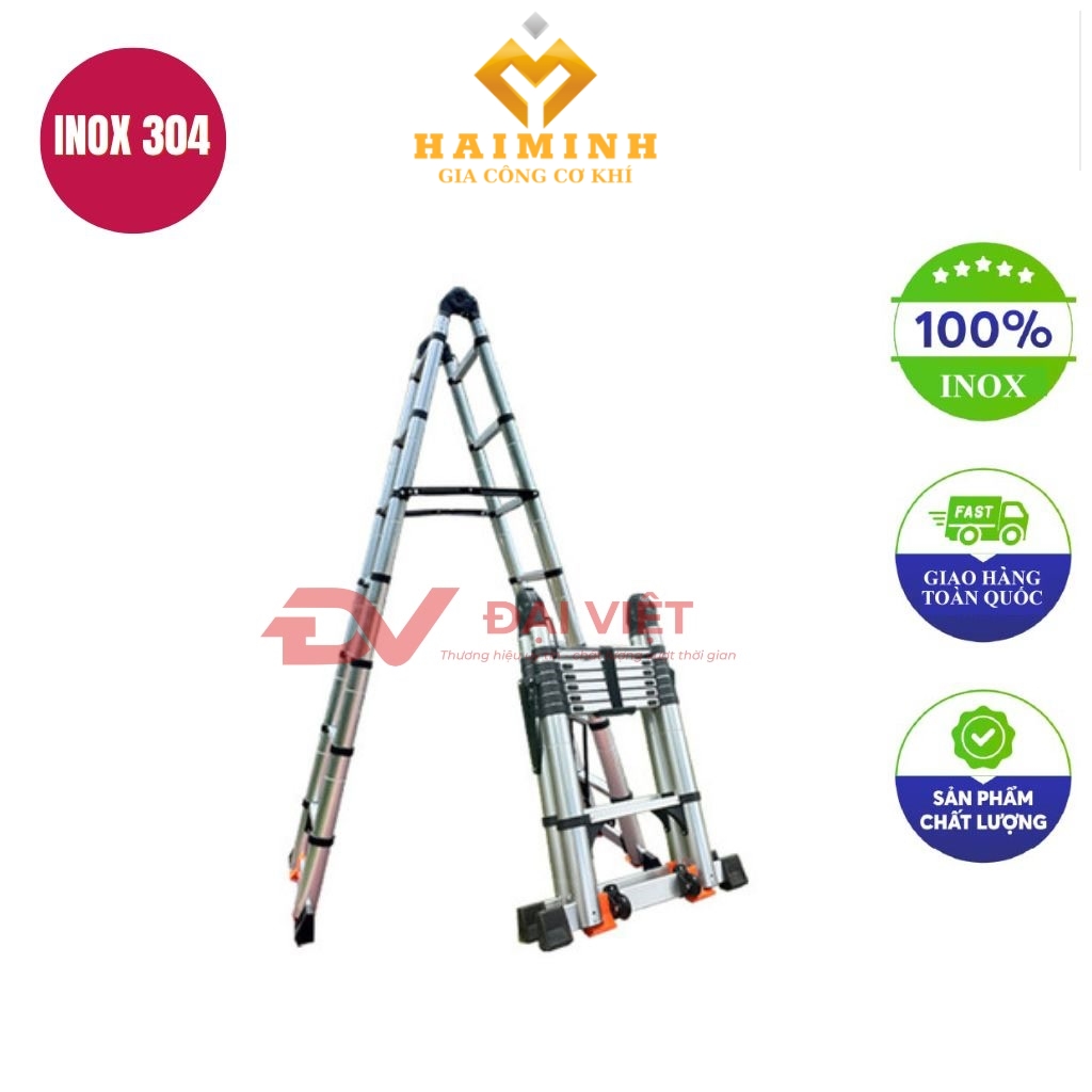 thang rut doi inox 16m