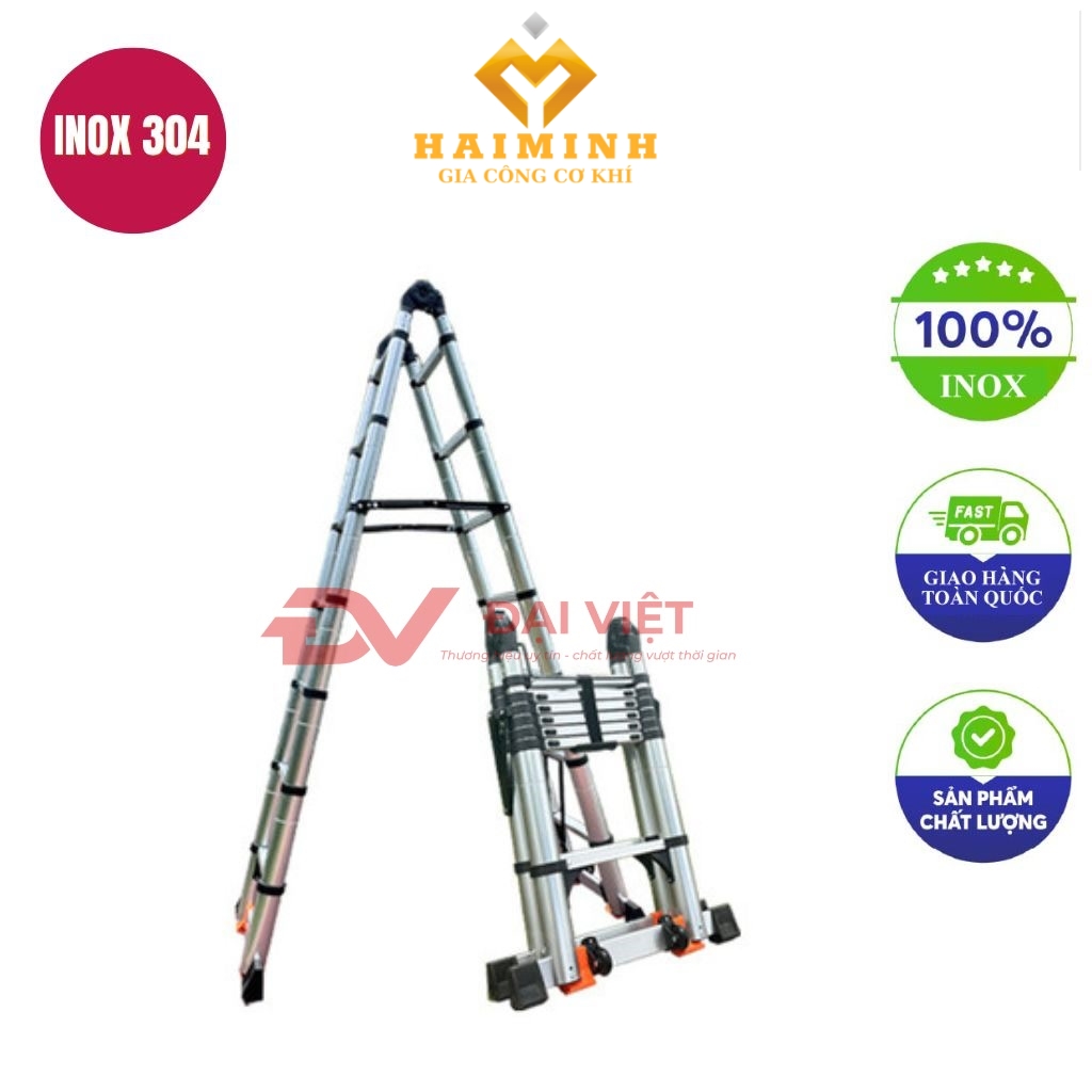 thang rut doi inox 19m