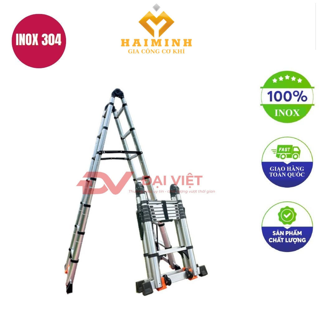 thang rut doi inox 25m