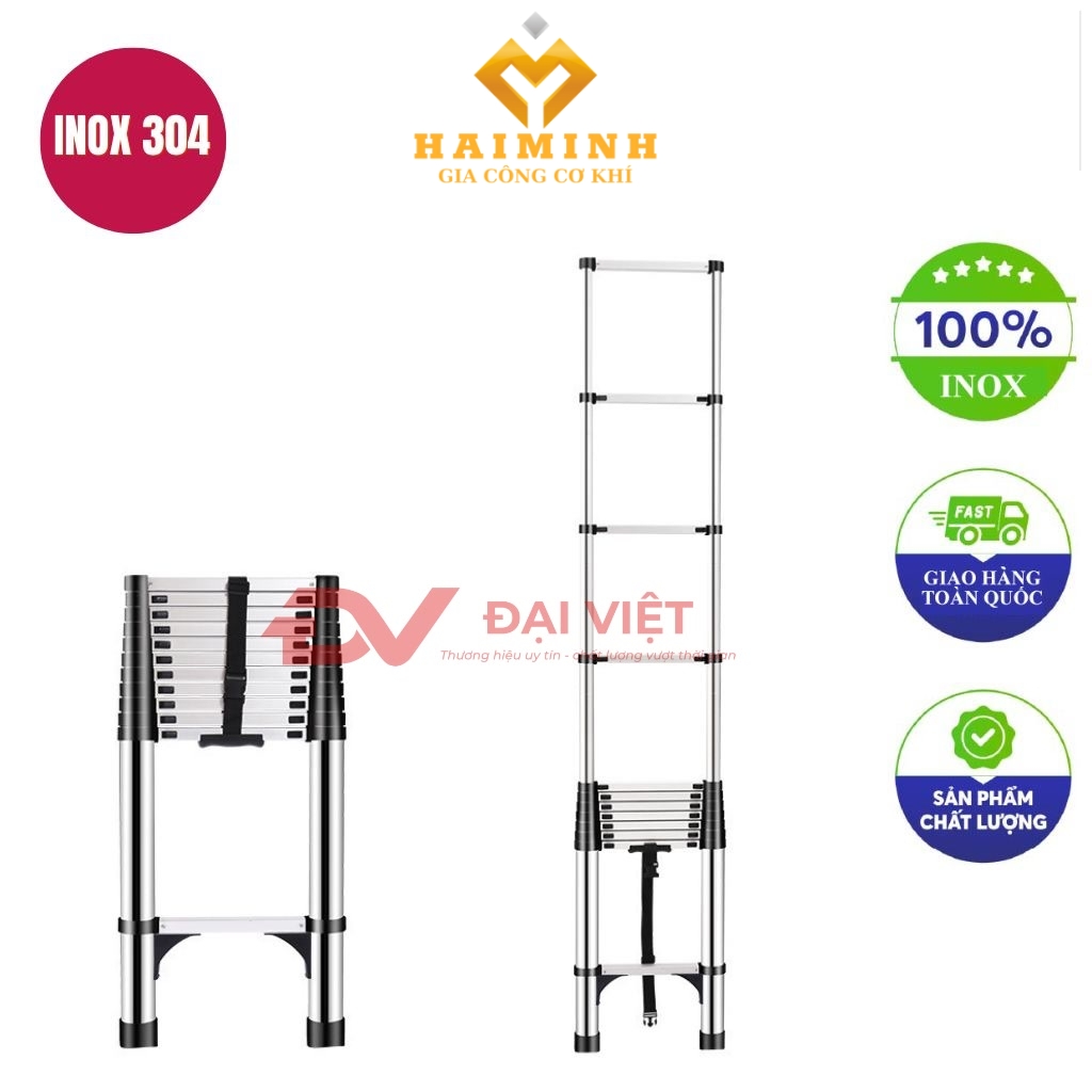 thang rut inox 46m