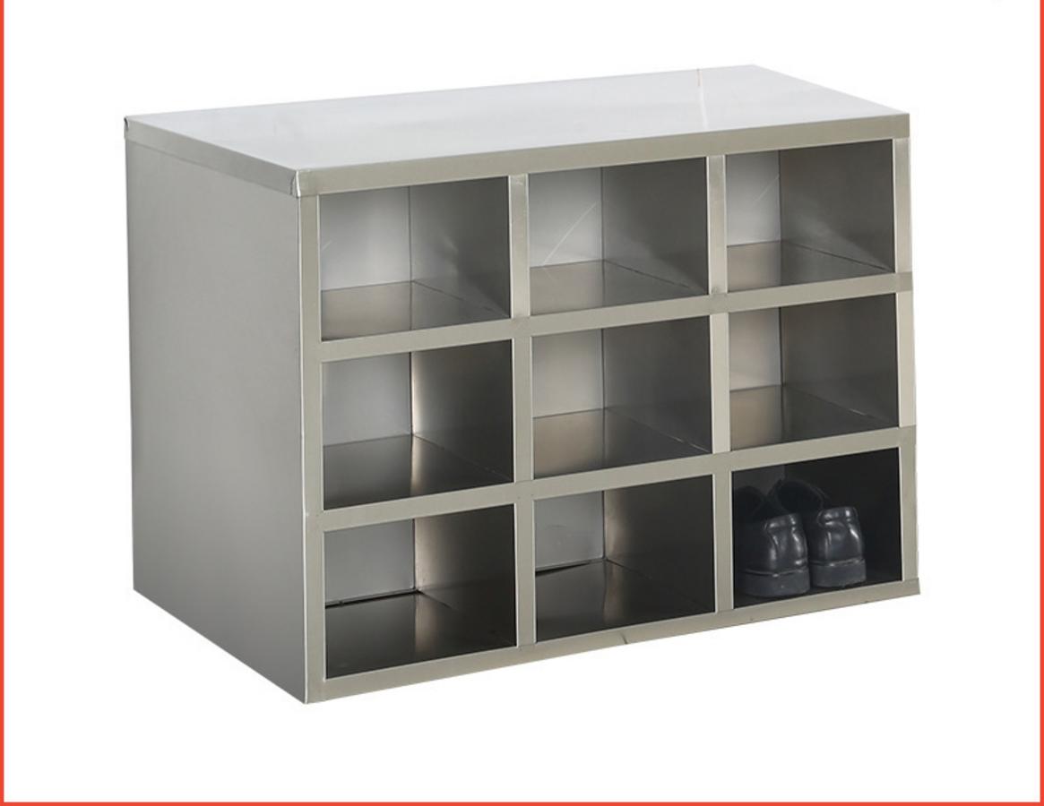 Thông số kỹ thuật tủ giày inox 9 hộc 1000x600x600mm