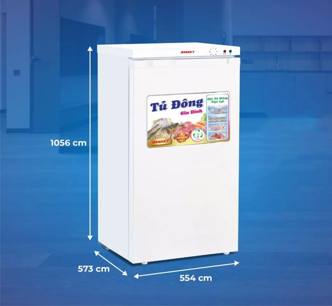Tủ Đông Đứng Sanaky VH-160VD