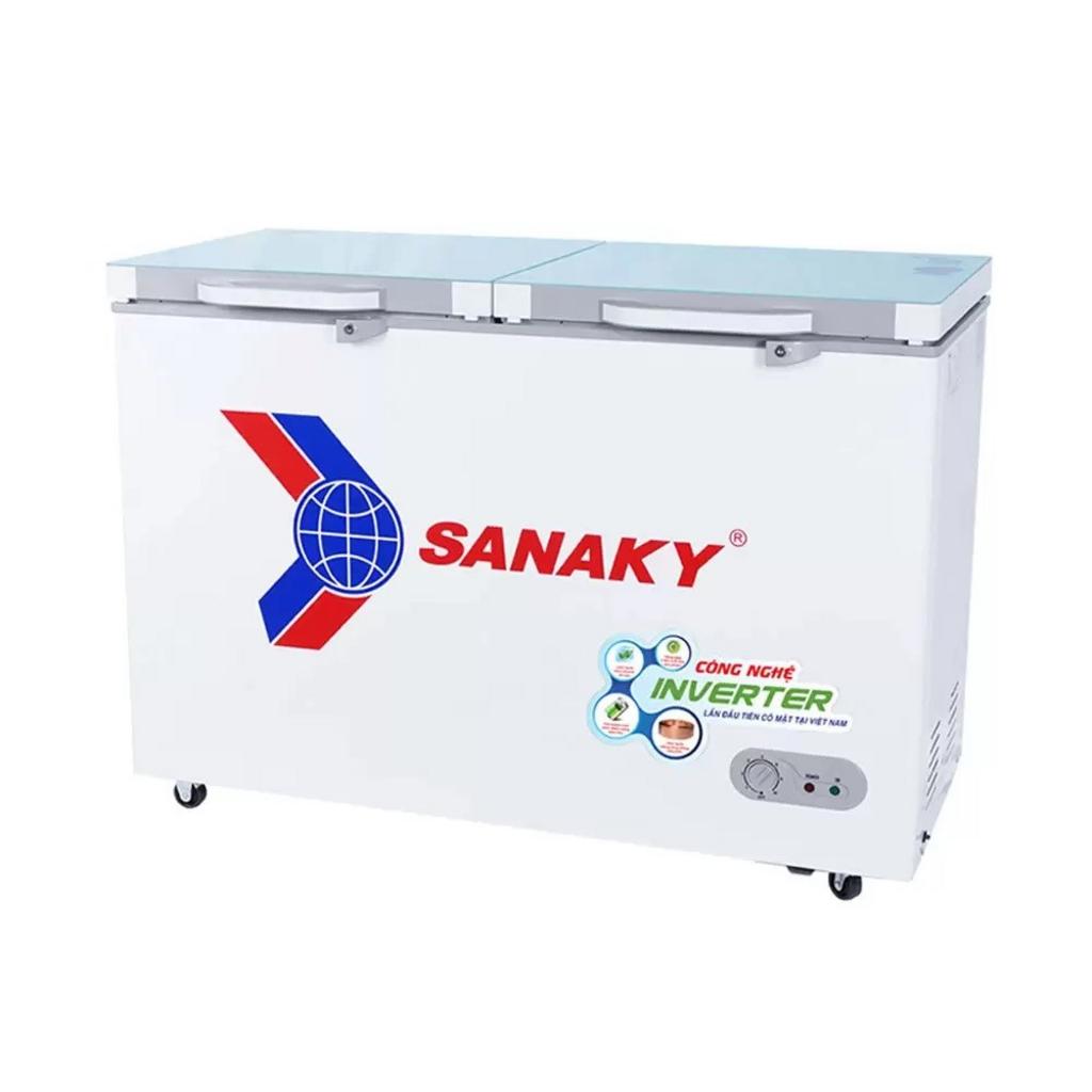 Tủ Đông Sanaky VH-4099A4KD Inverter 1 Ngăn Dàn Đồng 400 Lít Kính Cường Lực