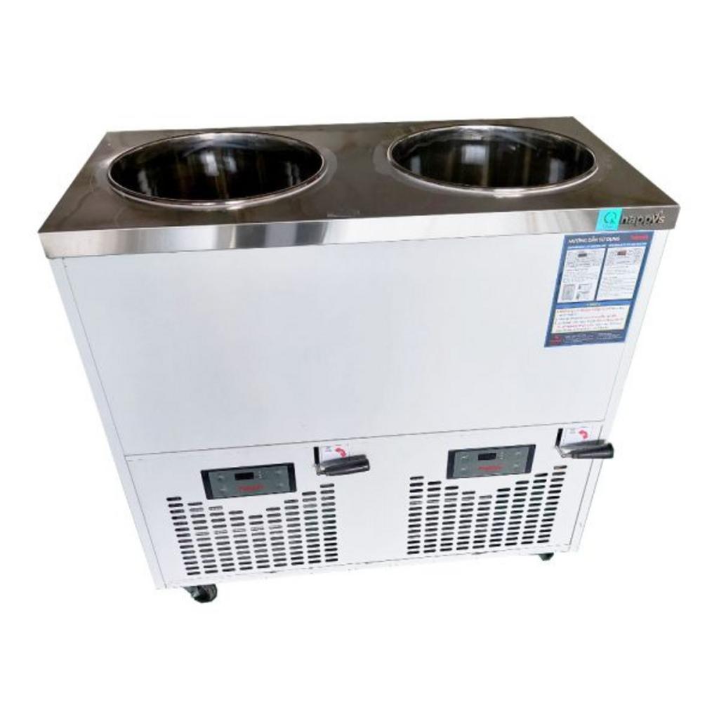Tủ giữ lạnh Soup 2 hộc Happys HWA-36LX2SR