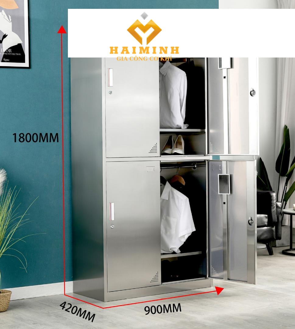 Tủ inox bền bỉ không gỉ sét