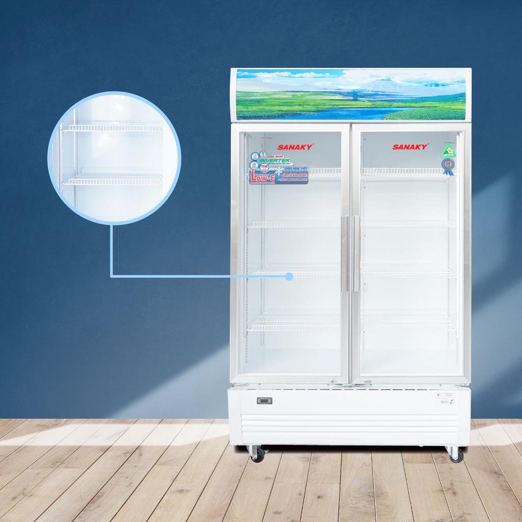 Ưu điểm nổi bật của Tủ Mát 2 Cánh Sanaky VH-1209HP3 inverter dàn Đồng 1200 lít