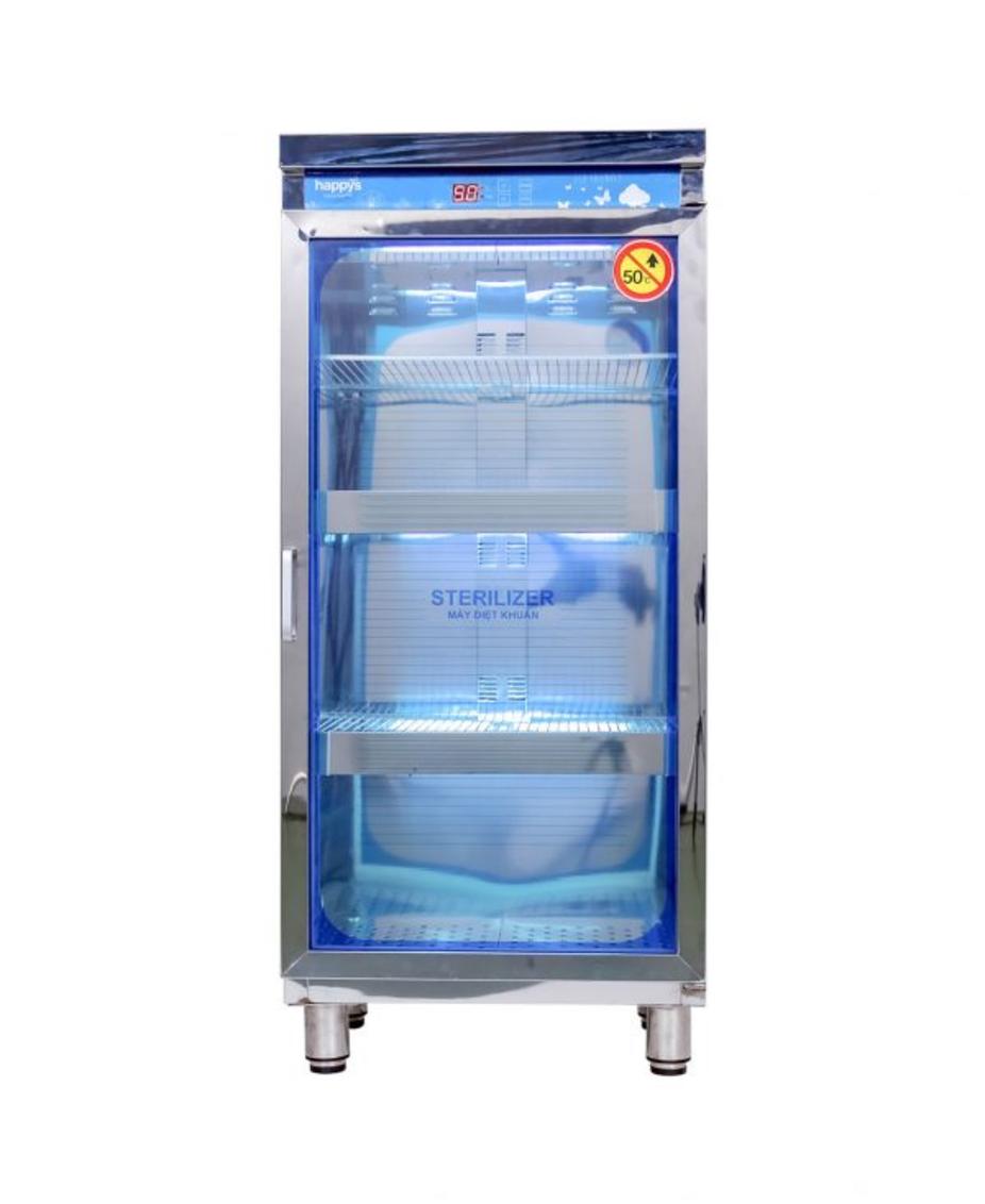 Tủ Tiệt Trùng Bát Dĩa Bằng Tia UV Inox Happys HPS-102C