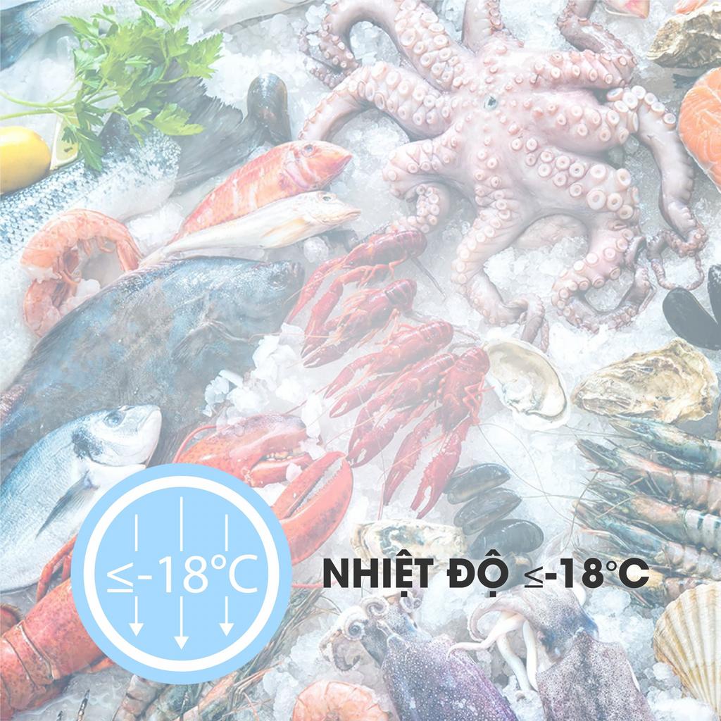 Thiết kế 2 cánh mở tiện lợi của Tủ Đông 1 ngăn Sanaky VH-225A2 dàn nhôm 220 lít