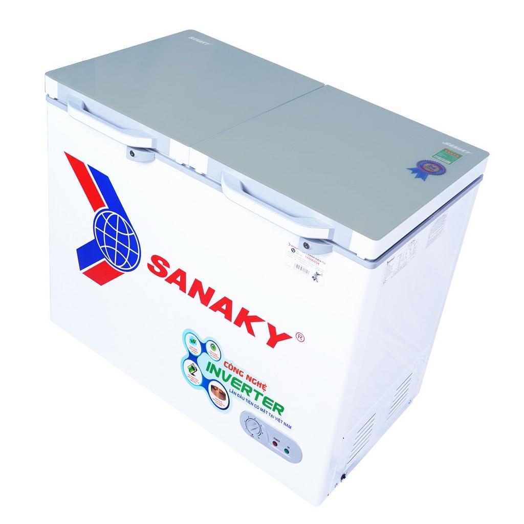 Thiết kế 2 cánh độc lập Tủ Đông Sanaky VH-2899A4KD