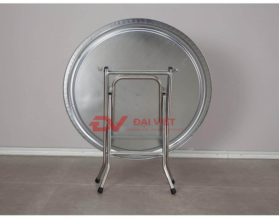 Ưu điểm nổi bật của Bàn tròn chân inox 1m2