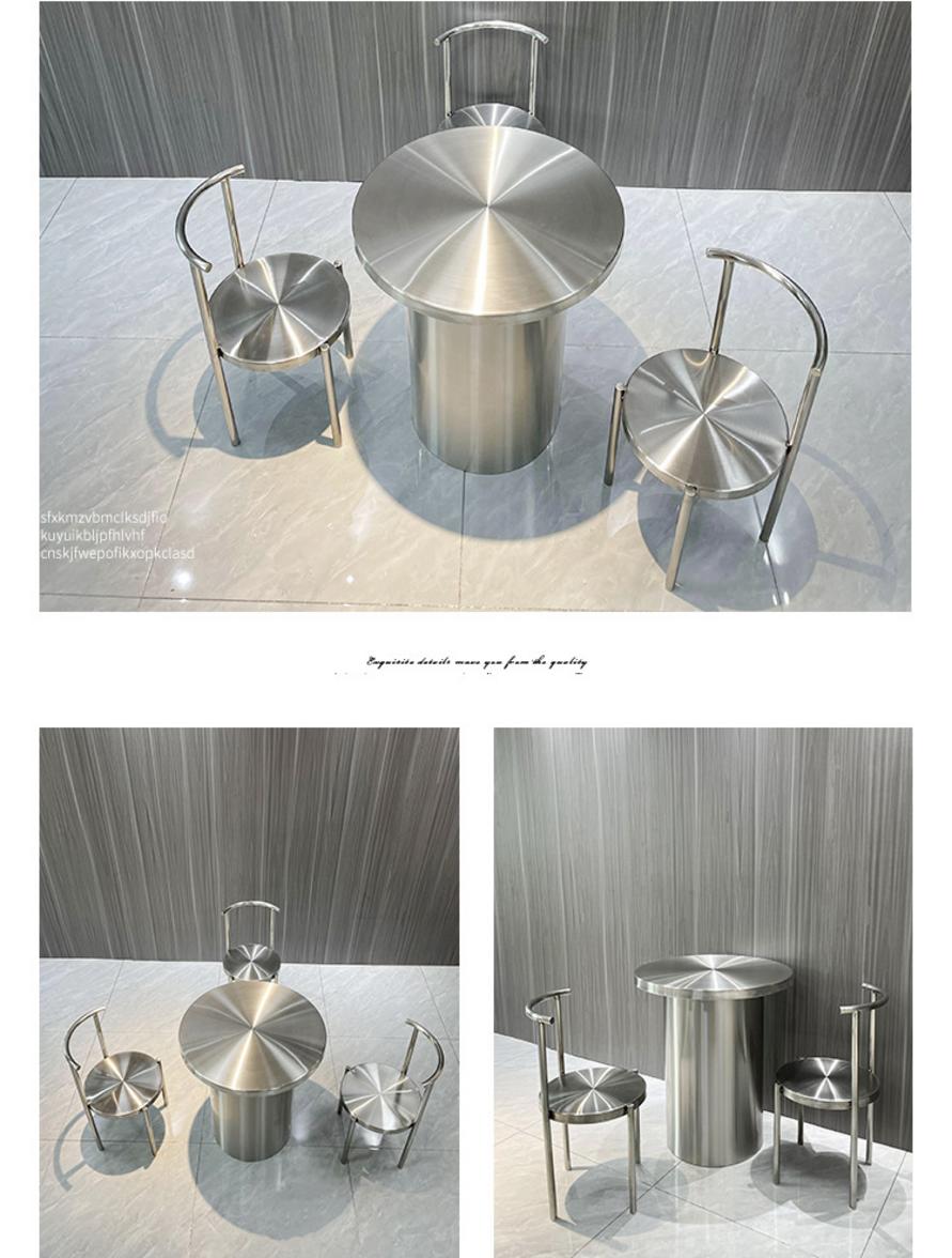 Ưu điểm nổi bật của ghế dựa inox 40x42x77cm