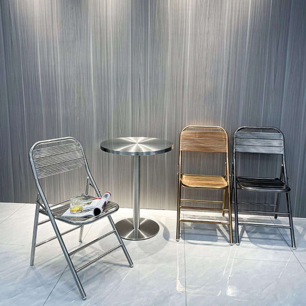 Ưu điểm nổi bật của ghế dựa inox 50x43x85cm