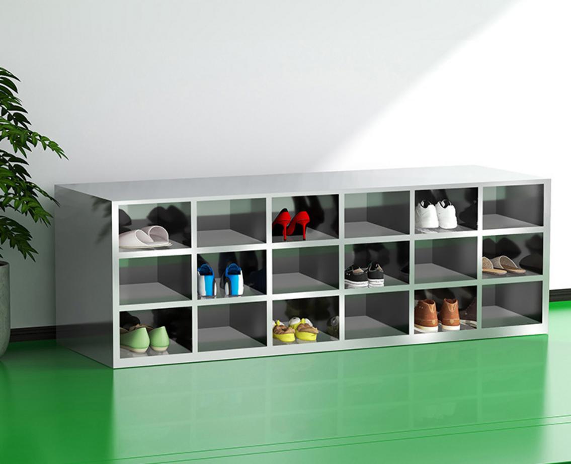 Ưu điểm nổi bật của tủ giầy inox 18 hộc 1800x600x600mm