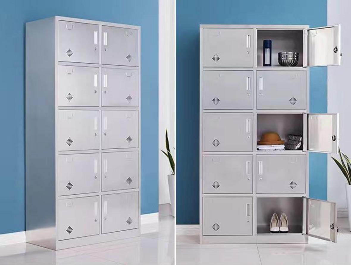 Ưu điểm nổi bật của tủ quần áo inox 10 cửa 1800x400x900mm