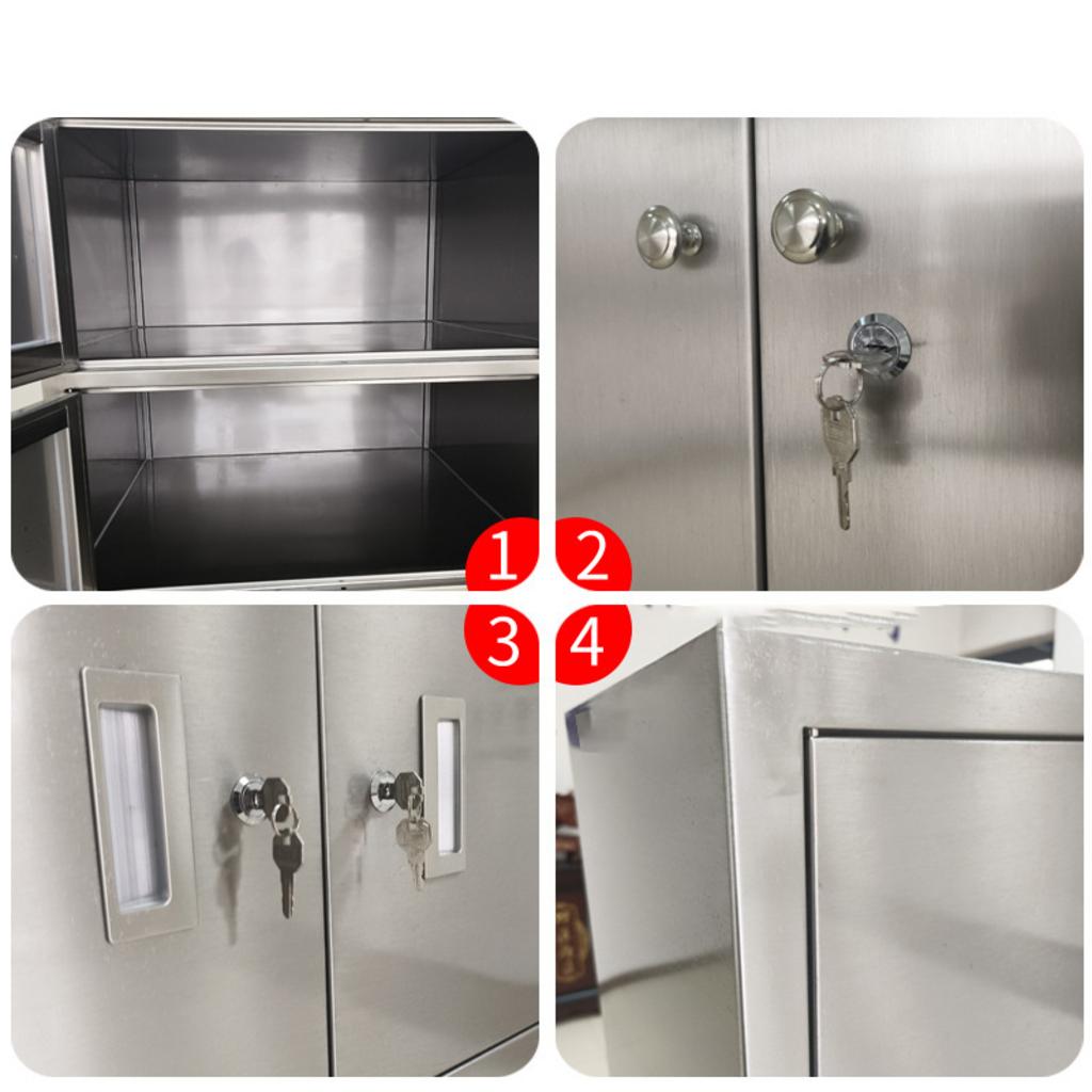 Ưu điểm nổi bật của tủ quần áo inox 4 cửa 850x300x1600mm