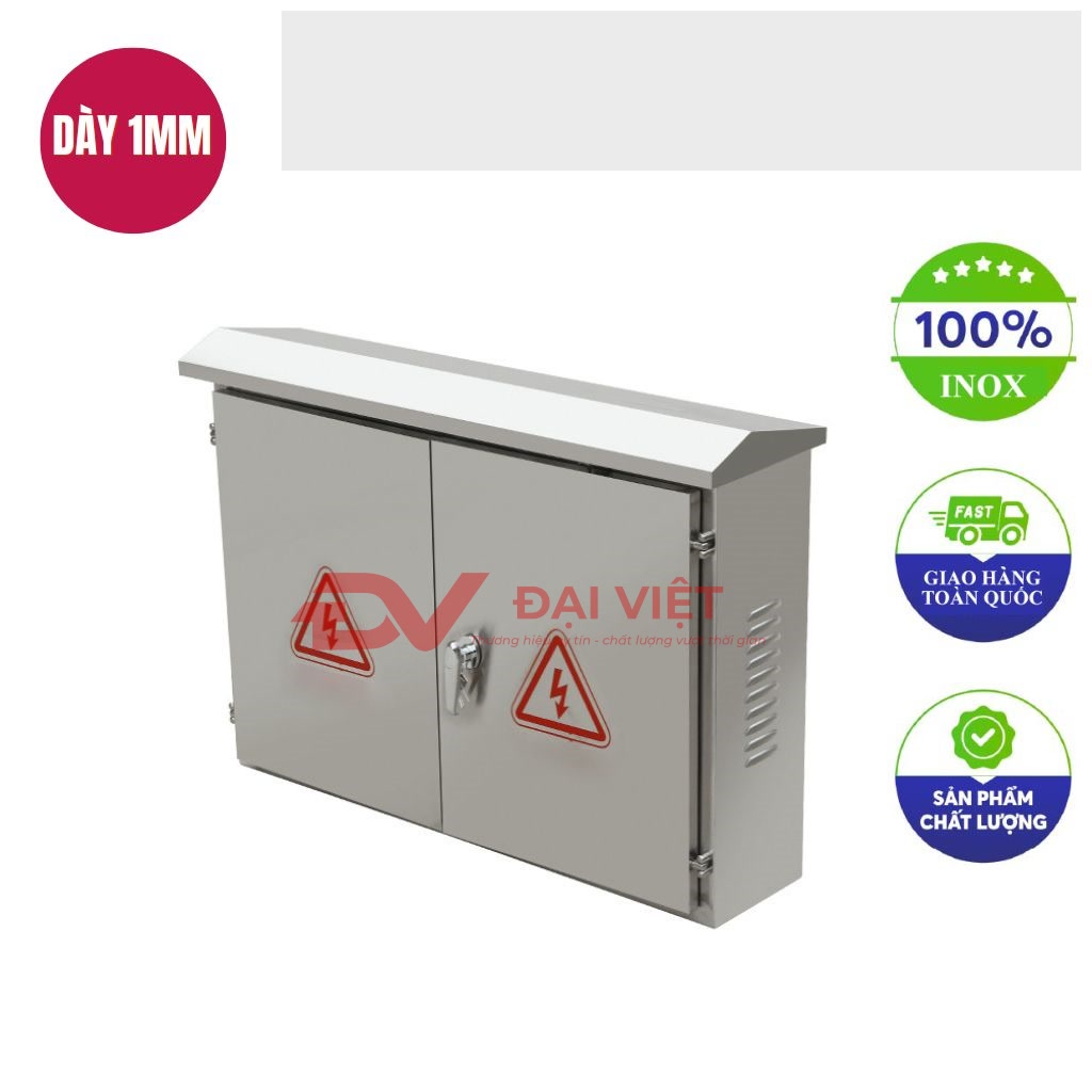 vo tu dien dieu khien inox ngoai troi 2 cua 800x1000x200mm
