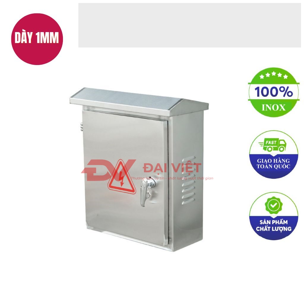 vo tu dien dieu khien inox ngoai troi 300x400x160mm vo tu dien dieu khien inox ngoai troi 300x400x160mm