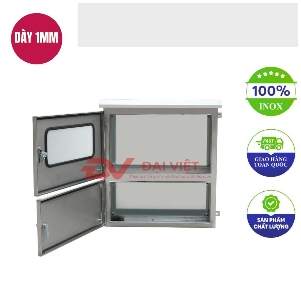 vo tu dien dieu khien inox ngoai troi 500x750x180mm vo tu dien dieu khien inox ngoai troi 500x750x180mm