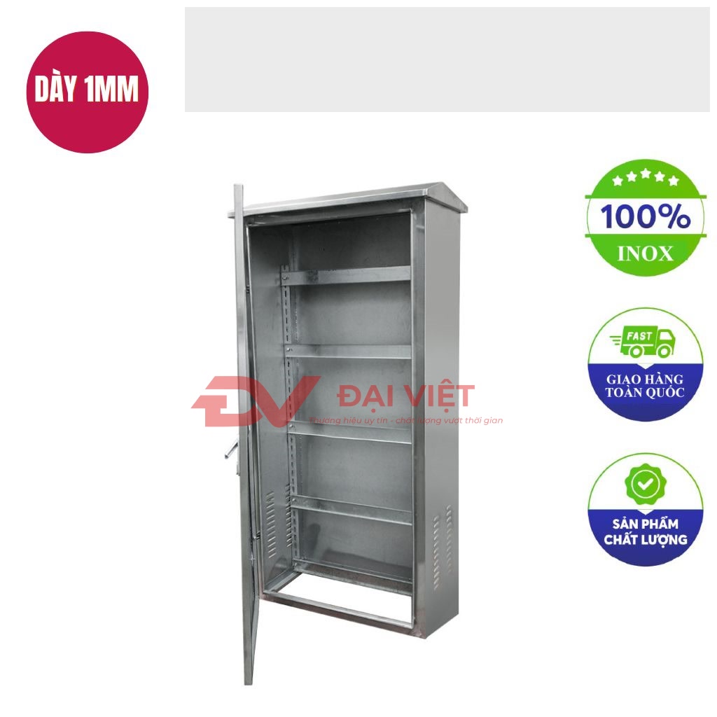 vo tu dien dieu khien inox ngoai troi 800x600x300mm vo tu dien dieu khien inox ngoai troi 800x600x300mm