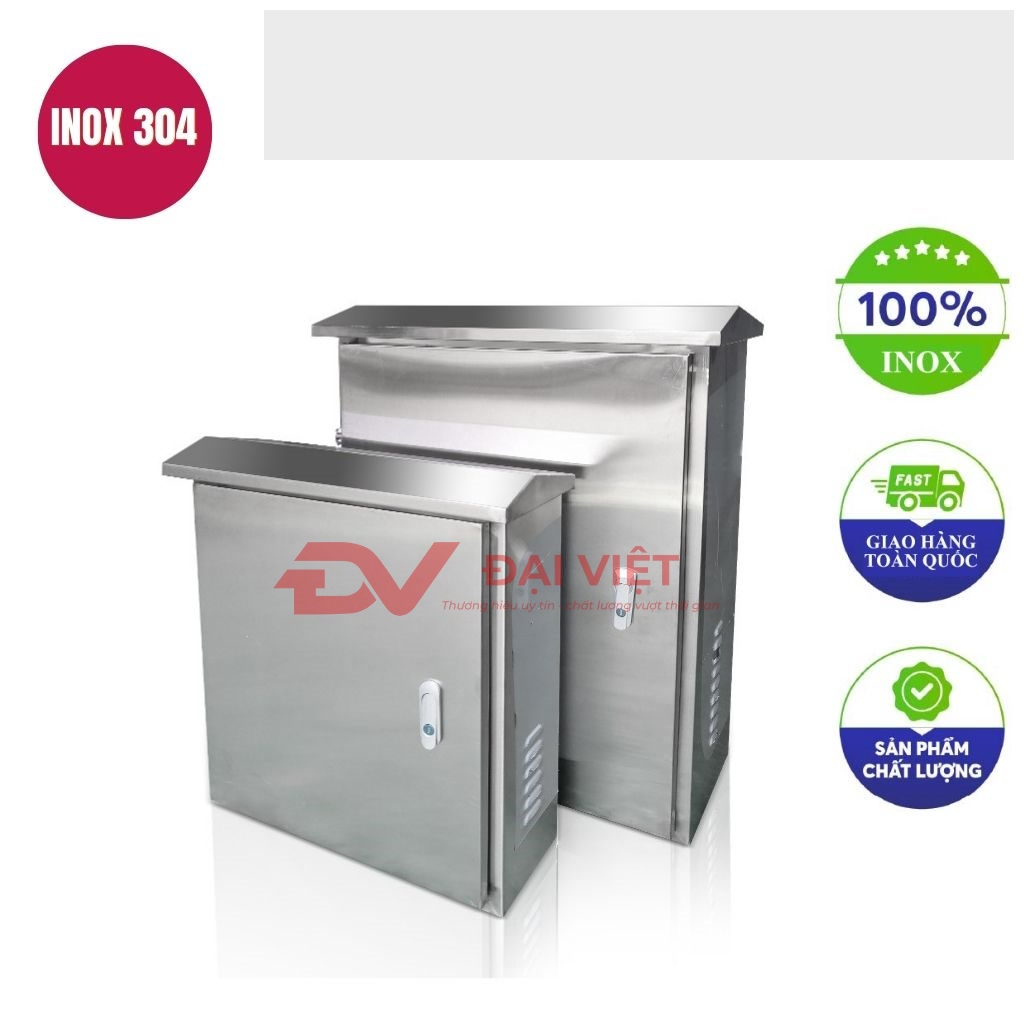 vo tu dien inox ngoai troi 1 lop cua 400x300x200mm