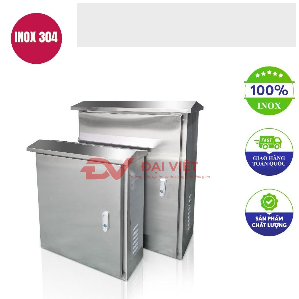 vo tu dien inox ngoai troi 1 lop cua 500x400x200mm