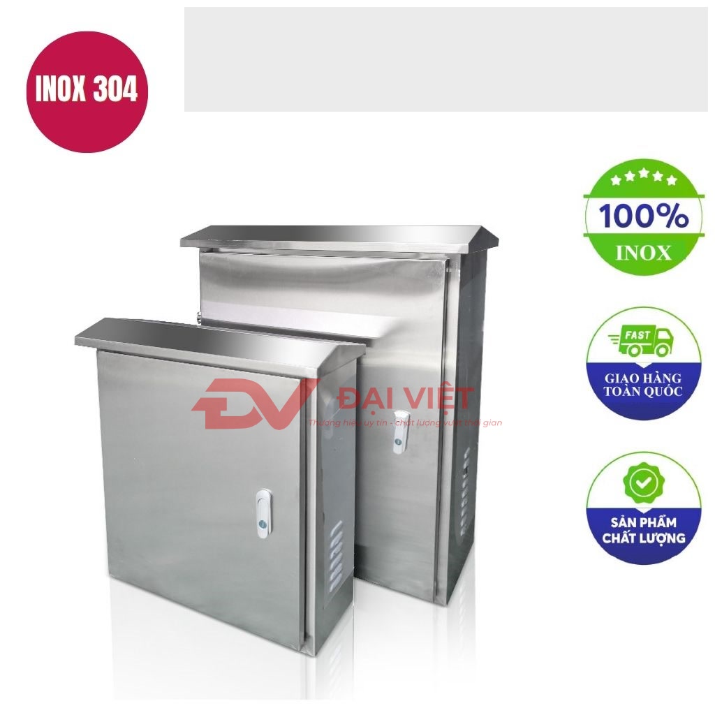 vo tu dien inox ngoai troi 1 lop cua 600x500x250mm